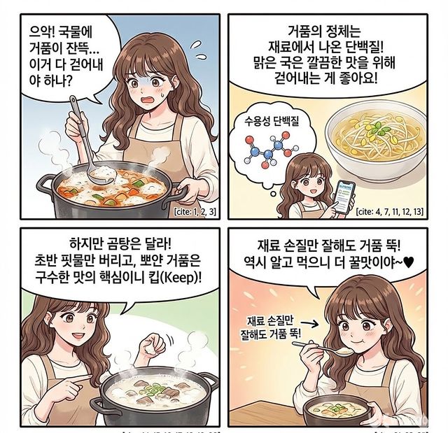 4컷 만화. / 위키푸디
