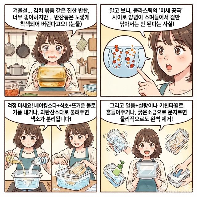 4컷 만화. / 위키푸디