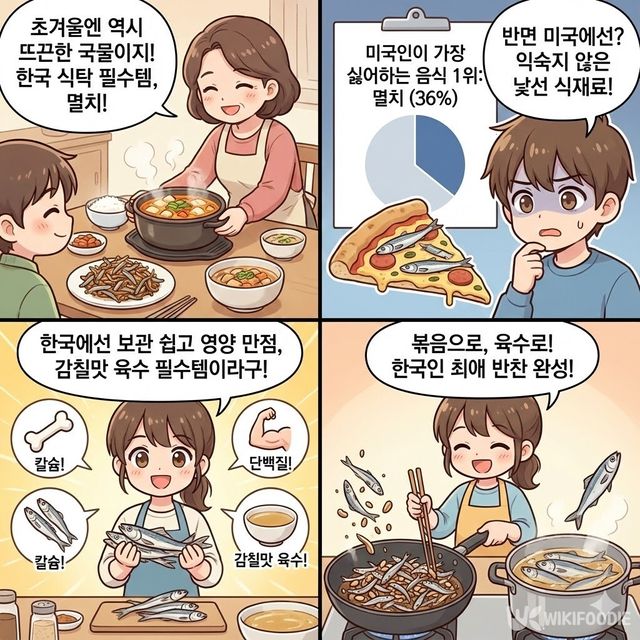 4컷 만화. / 위키푸디