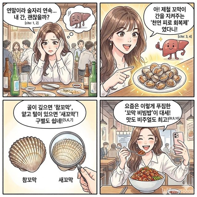4컷 만화. / 위키푸디
