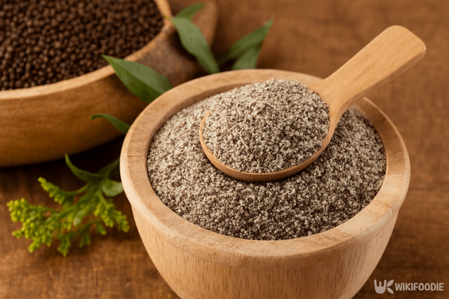 들깨 자료 사진. / 위키푸디