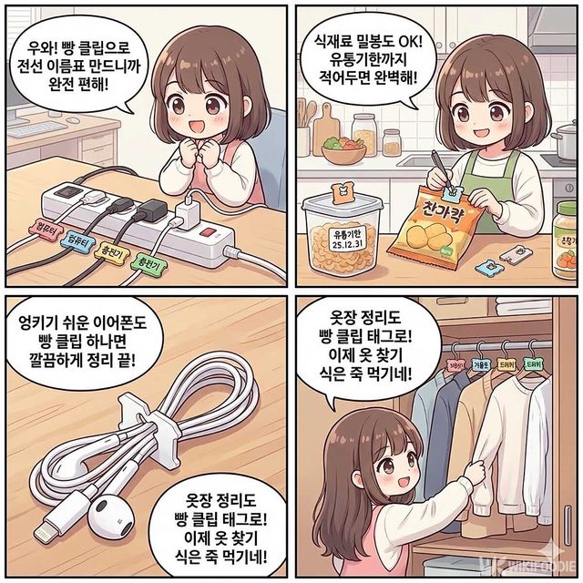 4컷 만화. / 위키푸디