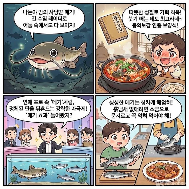4컷 만화. / 위키푸디