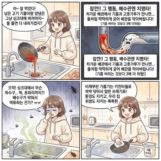 4컷 만화. / 위키푸디