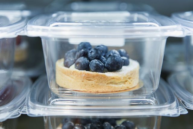 블루베리 케이크 자료 사진. / hurricanehank-shutterstock