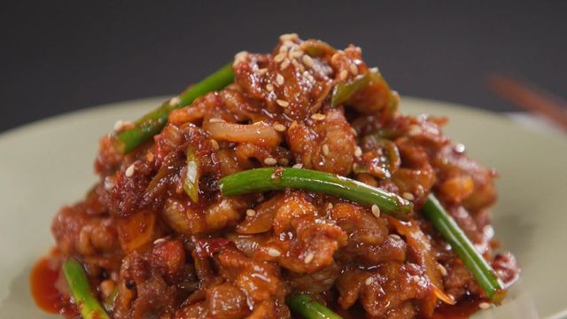 두반장으로 맛을 낸 제육볶음 자료사진. / KBS2 '신상출시 편스토랑'