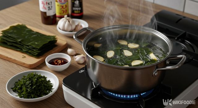 미역국 자료사진. / 위키푸디