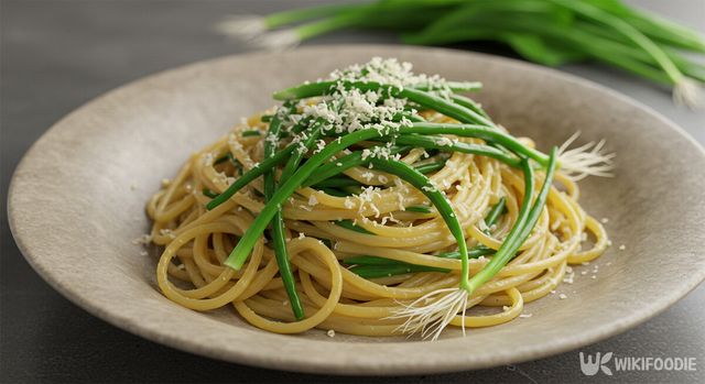 달래 파스타 레시피 만드는 법. / 위키푸디