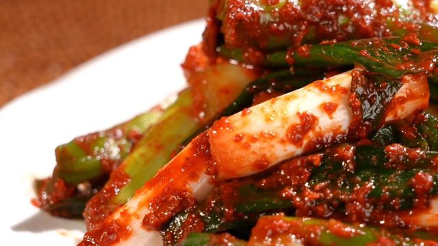 장신영 대파김치 레시피 만드는 법. / KBS2 '신상출시 편스토랑'