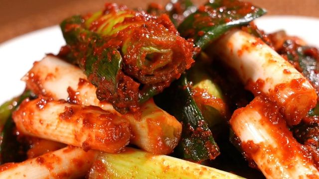 장신영 대파김치 레시피 만드는 법. / KBS2 '신상출시 편스토랑'