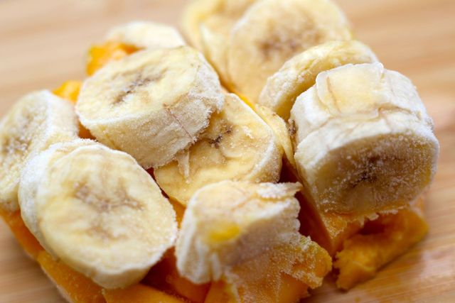 냉동 바나나 자료 사진. / Maursk8-shutterstock