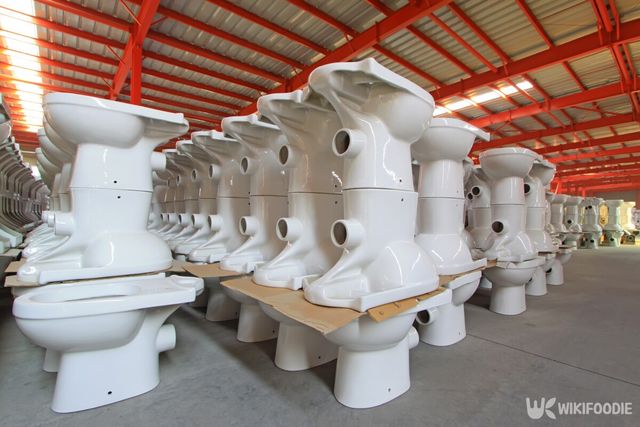 변기 제조 공장 자료사진. / Yuangeng Zhang-shutterstock.com