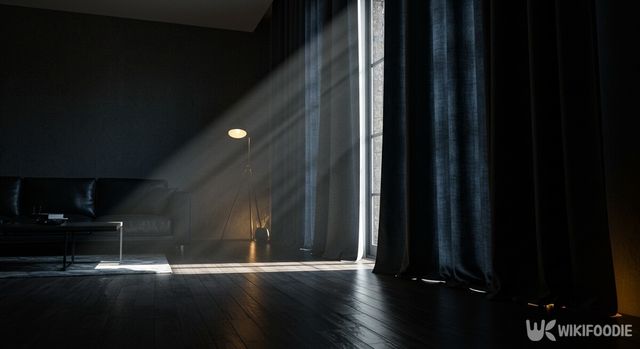 커튼 자료사진. / 위키푸디