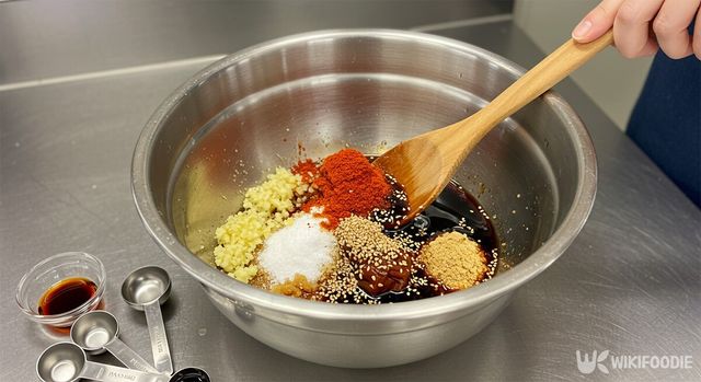 무말랭이무침 자료사진. / 위키푸디