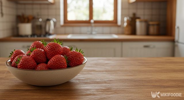 딸기 자료사진. / 위키푸디