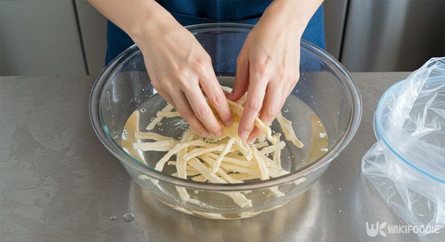 무말랭이무침 자료사진. / 위키푸디