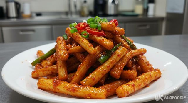 무말랭이무침 자료사진. / 위키푸디