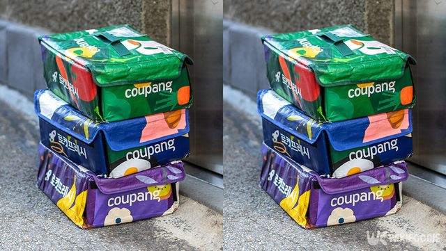 쿠팡 로켓프레시백 자료사진. / Mirko Kuzmanovic-shutterstock.com
