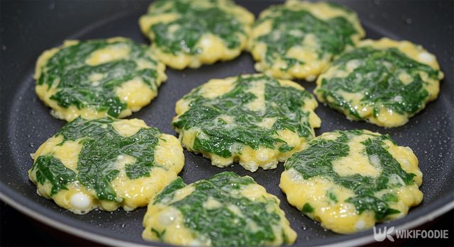 깻잎달걀부침 자료사진. / 위키푸디