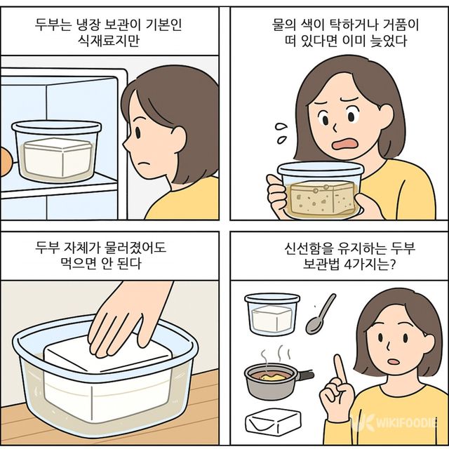 위키푸디 네컷만화.