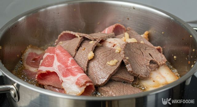 15분 차돌박이 갈비탕 자료사진. / 위키푸디