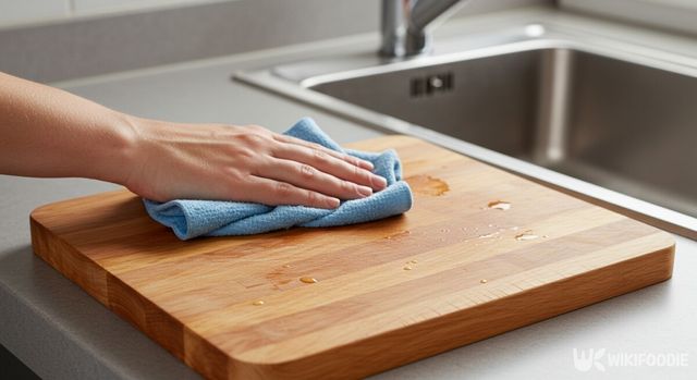 도마 건조. / 위키푸디