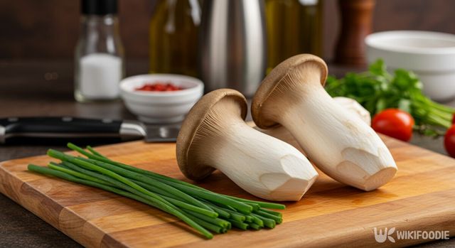 매콤새송이버섯무침 레시피 만드는 법. / 위키푸디