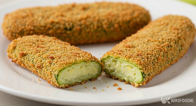 '편스토랑' 장신영 애호박 돈가스 자료사진. / 위키푸디