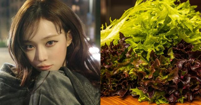 그룹 에스바의 멤버 윈터가 자신의 식단을 공개했다.