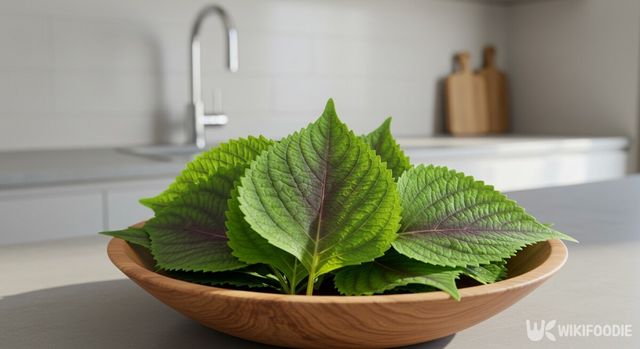 기사의 이해를 돕기 위한 이미지. 깻잎. / 위키푸디