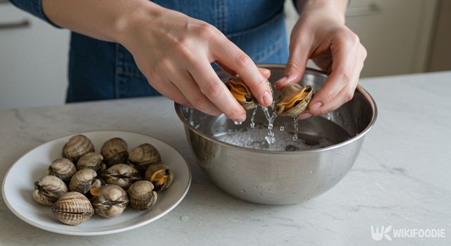 꼬막 해감하는 법. / 위키푸디