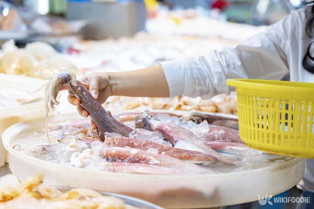 한국농수산식품유통공사(aT)의 농수산물 유통정보(KAMIS)에 따르면, 4일 기준 연근해산 냉장 물오징어 가격은 한 마리당 9417원으로 평년보다 15.9% 상승했다. / Shine Nucha-shutterstock.com