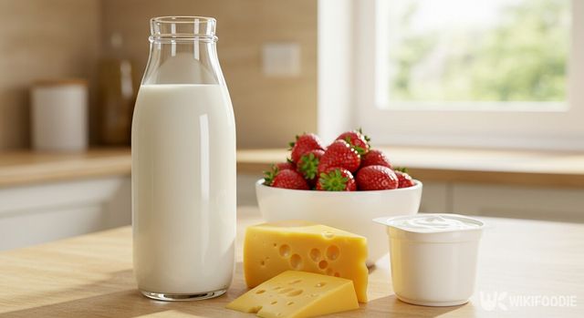 유제품 자료사진. / 위키푸디