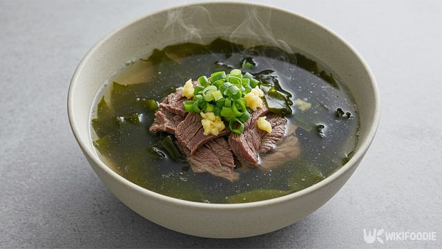 미역국 자료사진. / 위키푸디