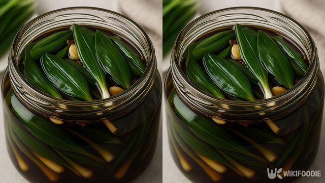 산마늘 장아찌 참고사진. / 위키푸디