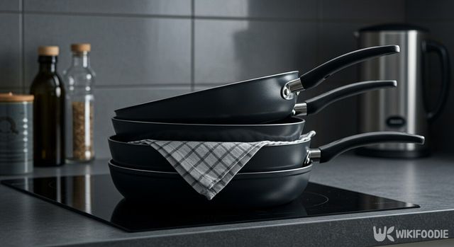 프라이팬 보관 자료사진. / 위키푸디