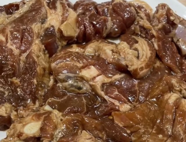 원갈비. / 유튜브 채널 'WHY블로거_달콤맘'