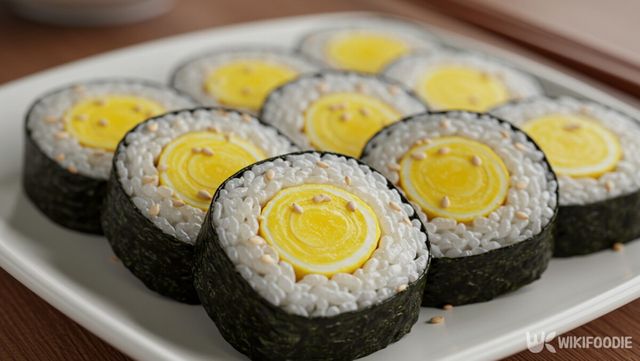 안성재 셰프 계란 김밥 자료사진. / 위키푸디