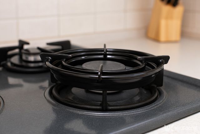 가스레인지 삼발이 참고 사진. / 위키푸디