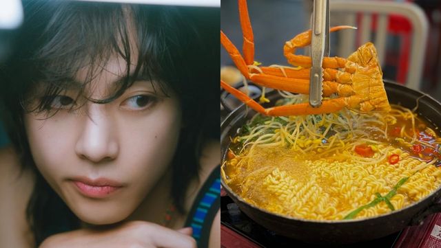 BTS 뷔 추천 맛집 3선. / 뷔 인스타그램 갈무리, 업체등록사진