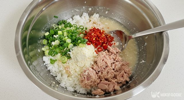 쌀밥 참치전 이해를 돕기 위한 참고 사진. / 위키트리