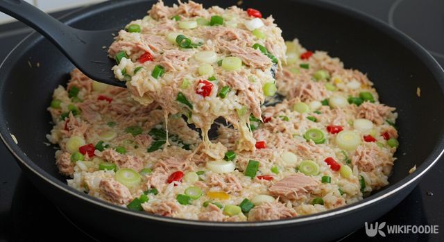 쌀밥 참치전 이해를 돕기 위한 참고 사진. / 위키트리