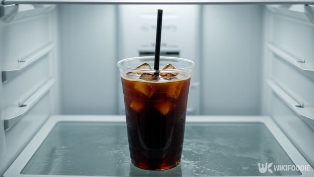 아이스 아메리카노가 냉장고에 보관된 모습. / 위키푸디