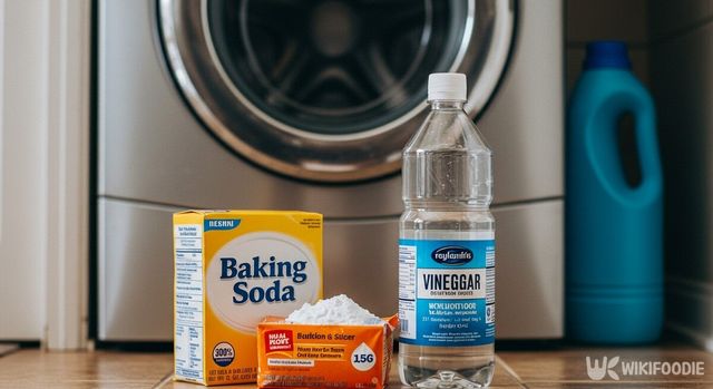 베이킹소다와 식초 자료사진. / 위키푸디