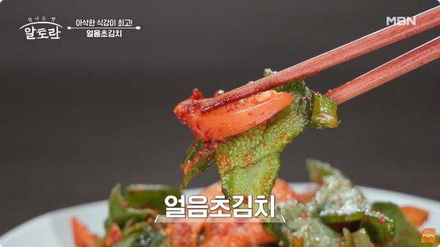 얼음초김치 자료사진. / MBN '알토란'