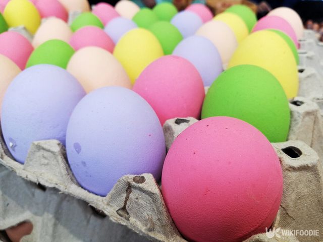 색칠한 계란의 모습. /Curious_K-shutterstock.com