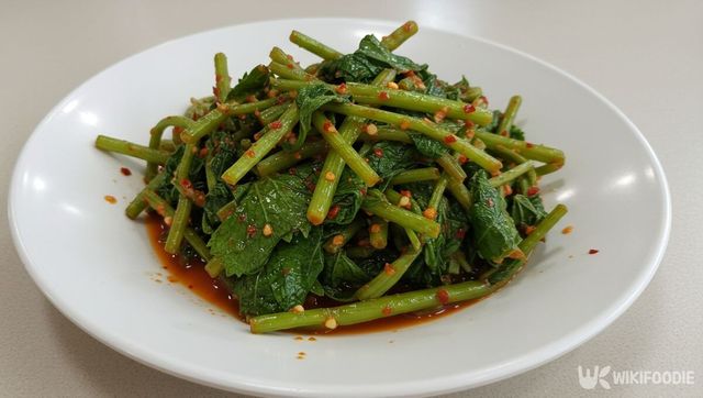 고수 겉절이 자료 사진. / 위키푸디