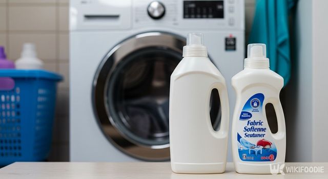 세제와 섬유 유연제 자료사진. / 위키푸디