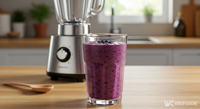 블루베리스무디 자료사진. / 위키푸디