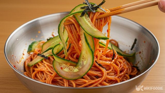 매콤새콤 비빔국수 자료사진. / 위키푸디